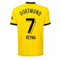 Pánský Fotbalový dres Borussia Dortmund Giovanni Reyna #7 2023-24 Domácí Krátký Rukáv
